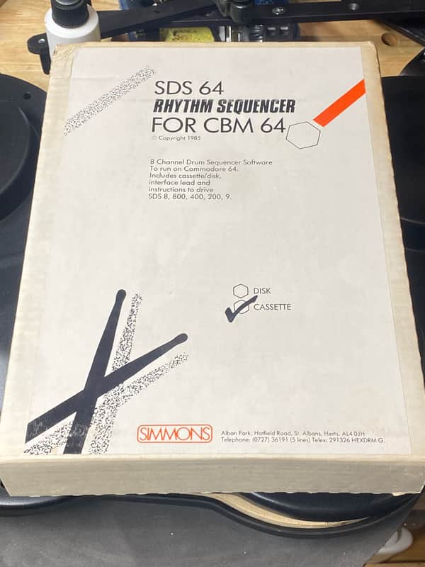 Simmons SDS64 Rhythm Sequencer image 1