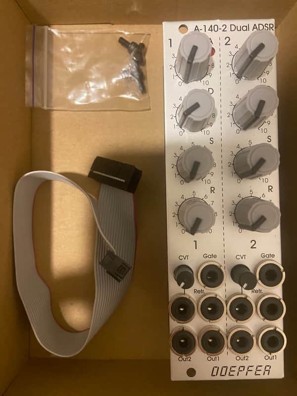 Doepfer A-140-2 Dual ADSR 2010s - Silver image 1
