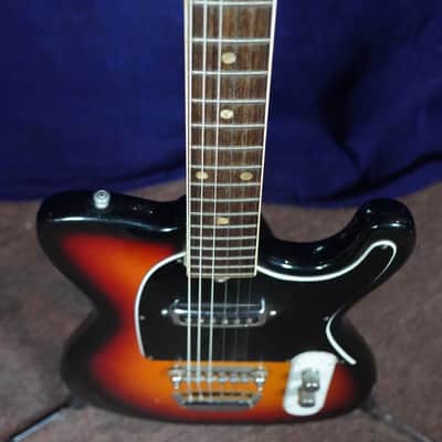Decca Telecaster Style 1960s Sunburst image 11
