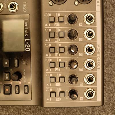 Zoom LiveTrak L-20 Digital Mixer / Recorder 2010s - Grey / Blue image 5