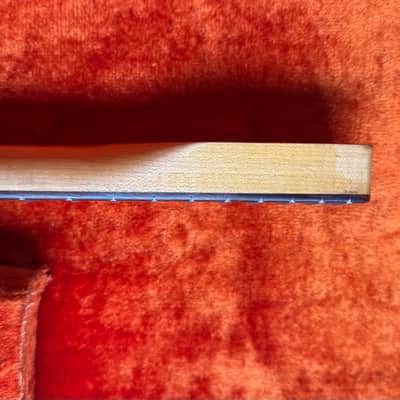 1968 Fender Stratocaster Neck – Original Nitro, A-Width, Rosewood Veneer, Original Frets, rare image 6