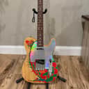 Fender Artist Series Jimmy Page Telecaster with Rosewood -  Natural with Dragon Graphic