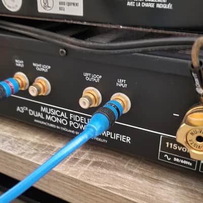 Vintage Dual Mono Power Amplifier Musical Fidelity A3CR image 14