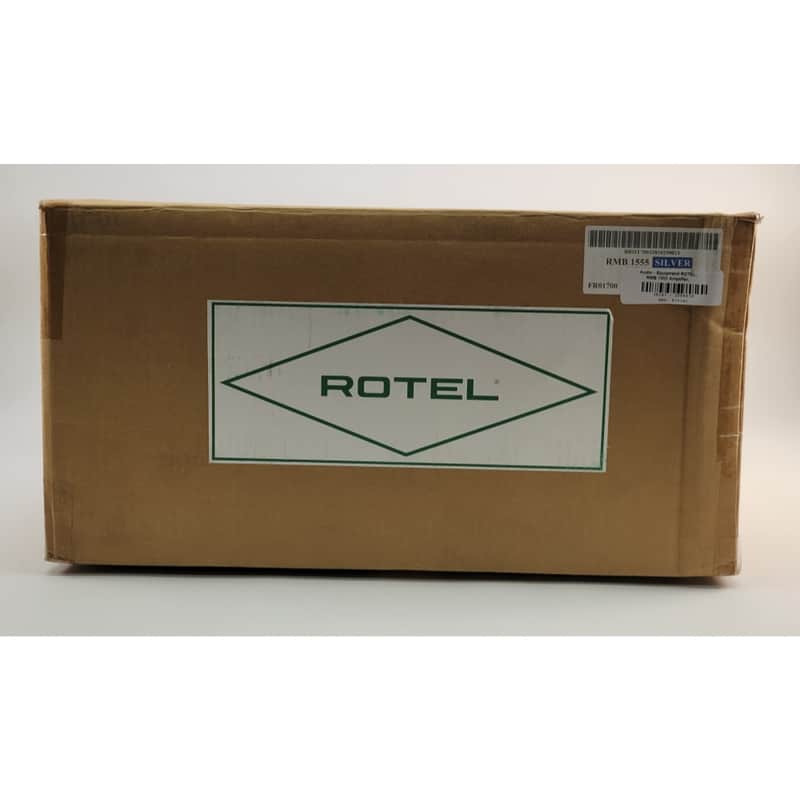 ROTEL RMB 1555 Amplifier - Silver - New Open Box