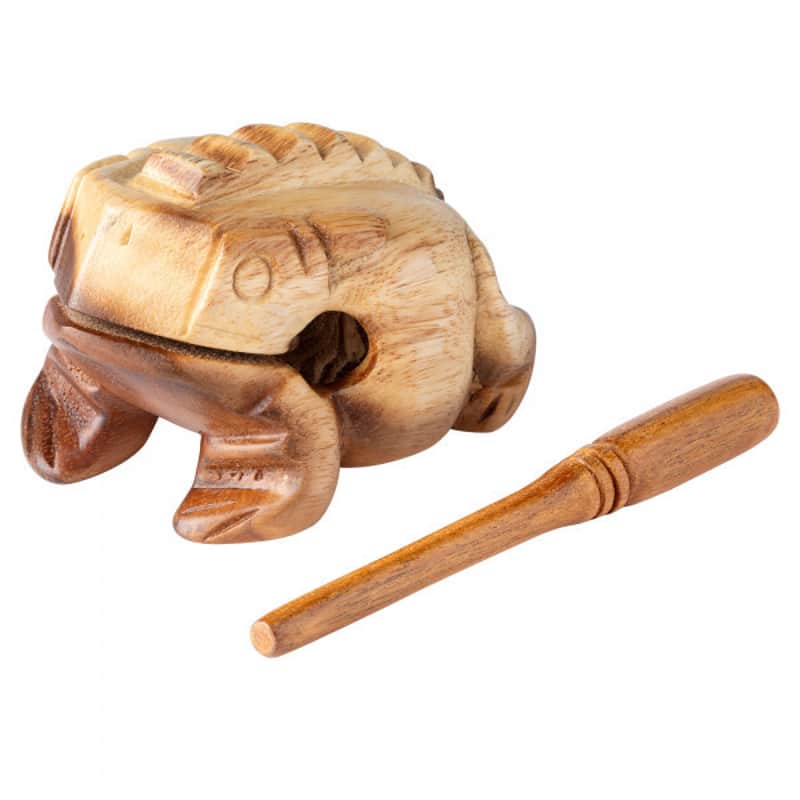 NINO Percussion Wood Frog Guiro - Large image 1
