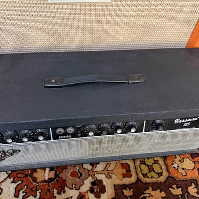 Vintage 1982 Fender Bassman 135 Blackface USA Valve Amplifier Head 1980s Bild 6