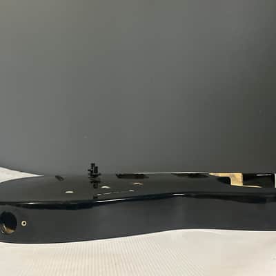 2000's Japan Jackson DKMGT Dinky Arched Top Transparent Black Flame Guitar Body Hard Tail image 17