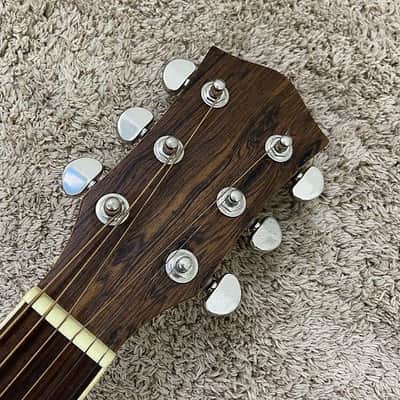 41 Inch Acoustic Guitar Solid Spruce Top Matte, Maple Neck, Rosewood Fingerboard image 2
