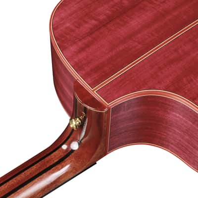 Natasha JC30 (Spruce) - Sitka Spruce and Purpleheart Acoustic Guitar 2023 - Gloss image 7