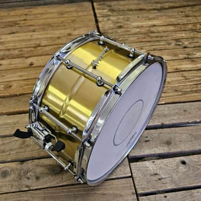 Snare Drum 14" Kirchoff Schlagwerk, Brass USED! RKHNS290526 image 4