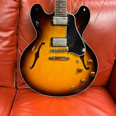 2014 Gibson Custom Shop '59 ES-335 Dot Reissue Vintage Sunburst image 1