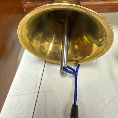 Temple Bell Set, Indian , 4 Bells, Pooja Bells, Puja, Brass Hanging Bells - EXCELLENT #2 image 17