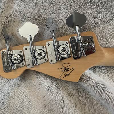 Fender MIM Geddy Lee Jazz Bass 2020 - Black image 8