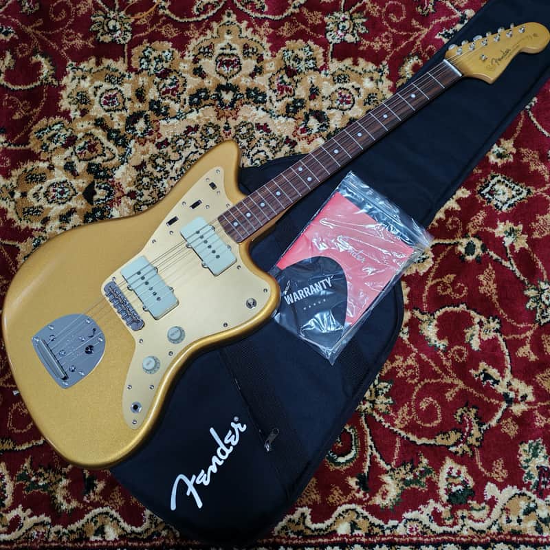 *NEW IN BOX* 2025 Fender Japan FSR Jazzmaster Traditional 60s Mystic Aztec Gold with Matching Headstock, MIJ JD25 image 1