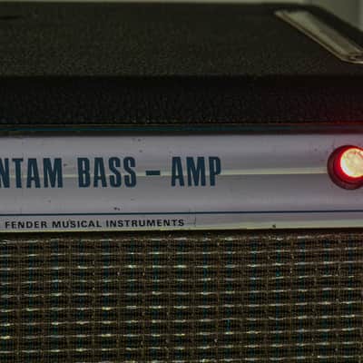 Fender Bantam Bass-Amp - 2-Channel 30-Watt 1x15" Guitar Combo 1969 - 1971 - Silverface image 25