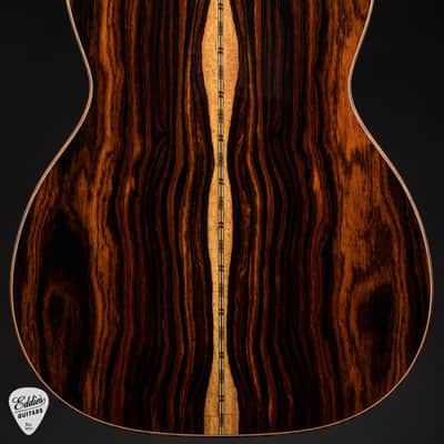 2025 - Bourgeois Victorian OMS-12 - Bearclaw Blue Sinker Sitka Spruce & Cocobolo image 5
