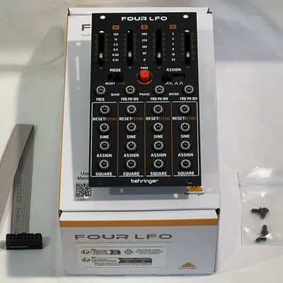 Behringer Four LFO Eurorack Module 2023 - Present - Black image 1