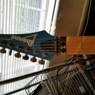 Ibanez RG550 1993 Laser Blue w/ DiMarzio and OHSC image 2