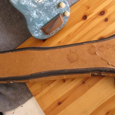 Magnatone Varsity 1950's MOT Blue Amp & Magnatone Lap Steel image 14