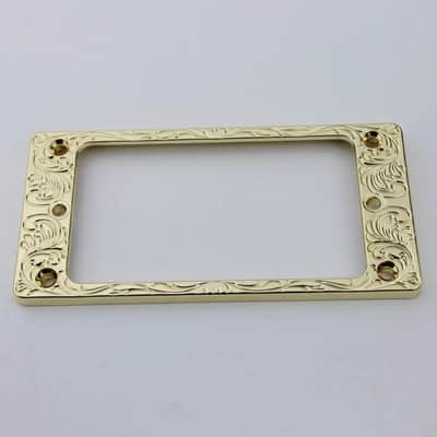Electric Guitar or Bass Humbucker Pickups Cover Frame Flat Top Pickup Mounting Rings image 1