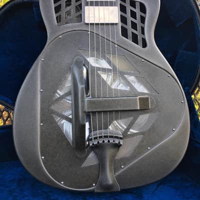 National Reso-Phonic 2025 T-14 Cutaway Tricone Weathered Steel 14 Fret - IN STOCK NOW! image 3
