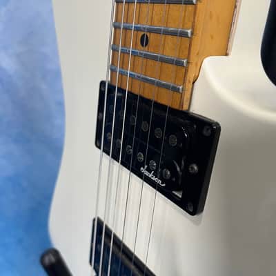 1990 Charvel Jackson DK-065 Dinky White, Made in Japan, MIJ image 13