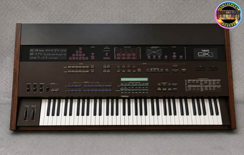 Yamaha DX1 + 2 Voice ROM Cartridges ✓RARE Vintage from 80s