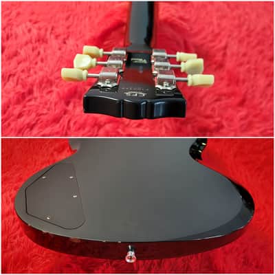 History SH-SG 2010 SG Standard Black - Heritage Wood - Original Hard Shell Case - Made By Fujigen in Japan MIJ image 17