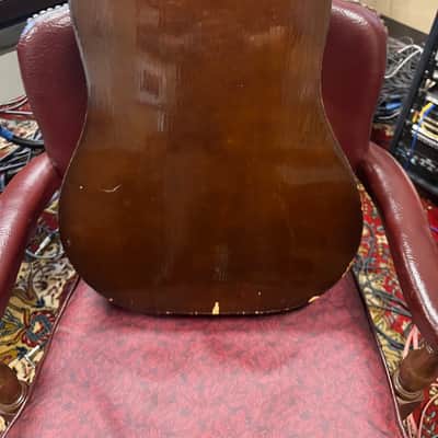 Egmond 12 String Dreadnought Acoustic Guitar 1960s image 10