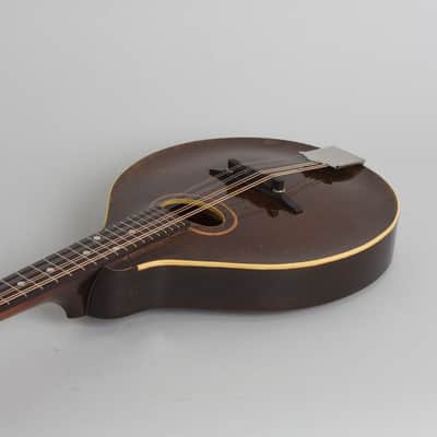 Gibson  Style A Carved Top Mandolin (1920), ser. #58513, original black hard shell case. image 7