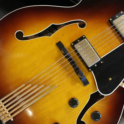 2020 Heritage Eagle Classic Semi-Hollow Electric Guitar Artisan Aged Sunburst + OHSC image 4