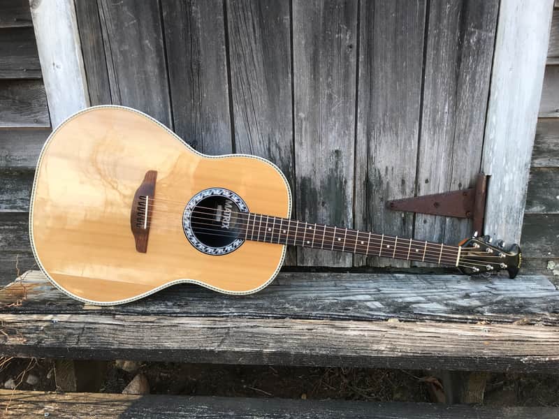 Rare 1977 Ovation Matrix Model 1737 Six-string with Preamp Made in