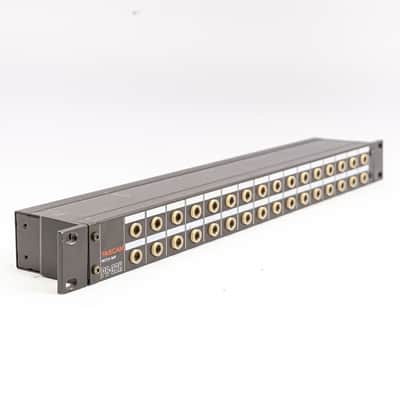 Tascam PB-32H Patchbay RCA to 1/4" Rack w/ 2 Snake Cables Hosa Horizon Bundle image 4