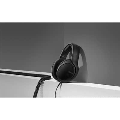 Sennheiser HD 400 PRO Open Back Dynamic Headphones for Studio, Mixing, Video, Audio Production, Twitch, High Definition music listening, removable 1/8” cable w ¼” adaptor,Black image 8