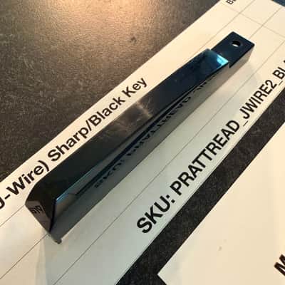 ORIGINAL Pratt Read Replacement SHARP/BLACK Key (J-Wire Keybeds) for ARP 2500/2600, Moog Minimoog, Oberheim OBX/OBXa/OB8, Sequential Prophet-5/10, PPG Wave 2.2, EML 500, and more image 2