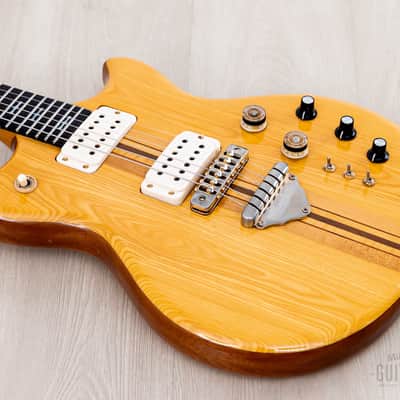 1977 Greco GO1200 Speed Way Vintage Neck Through Guitar Natural w/ Case, Japan Fujigen image 10