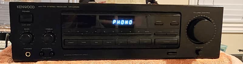 Kenwood Kenwood KR-A4040 AM/FM stereo receiver 90s - Black image 1