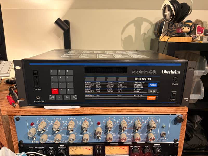 Oberheim Matrix 6R with Stereoping Matrix 6 / 6R / 1000 programmer image 1