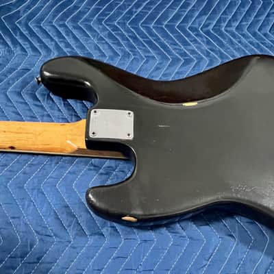 Fender Jazz Bass with Rosewood Fretboard 1971 - Black image 12