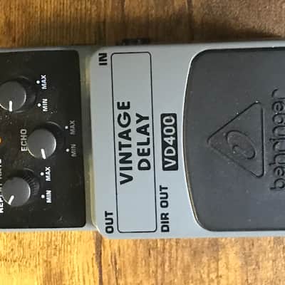 Behringer VD400 Vintage Analog Delay Pedal 2010s - Gray image 1