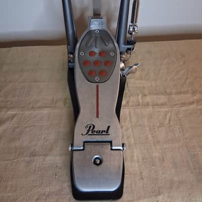 Pearl P2050B Eliminator Redline Belt-Drive Single Bass Drum Pedal - Silver / Black / Red image 4