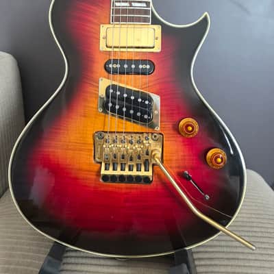 Gibson Nighthawk ST3 Fireburst Floyd Rose 1997 - Fireburst FLoyd Rose image 2