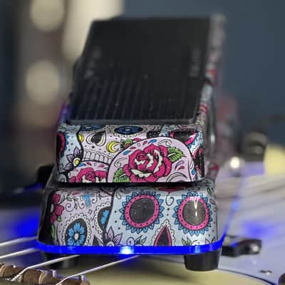 Flattley Guitar Pedals The Flattley Bass Wah - Sugar Skulls image 5