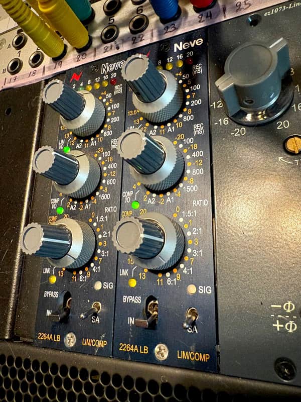 AMS Neve 2264ALB 500 Series Compressor / Limiter Module 2010s - Blue image 1