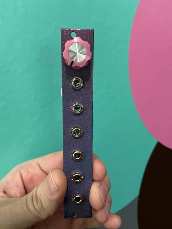 Unbranded Passive Attenuator & 3:1 Multiple, 4hp wide, one of a kind paint job image 1