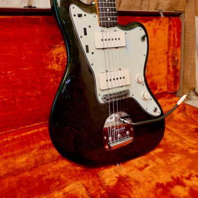 Fender Jazzmaster 1962 - Green Sparkle - Refin image 6