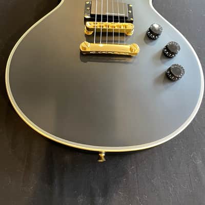 Harley Benton SC-1000 SBK Matte Black LP Style Guitar with Active Pickups image 7