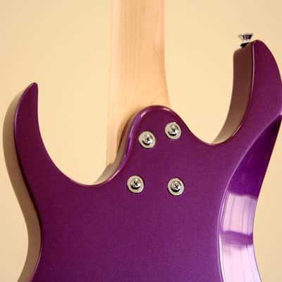 Ibanez Gio RG miKro 3/4 Size Electric Guitar Metallic Purple image 7