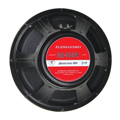Eminence GASC64 Alessandro 12 Inch Guitar Speaker 40 Watts 8 Ohms image 3
