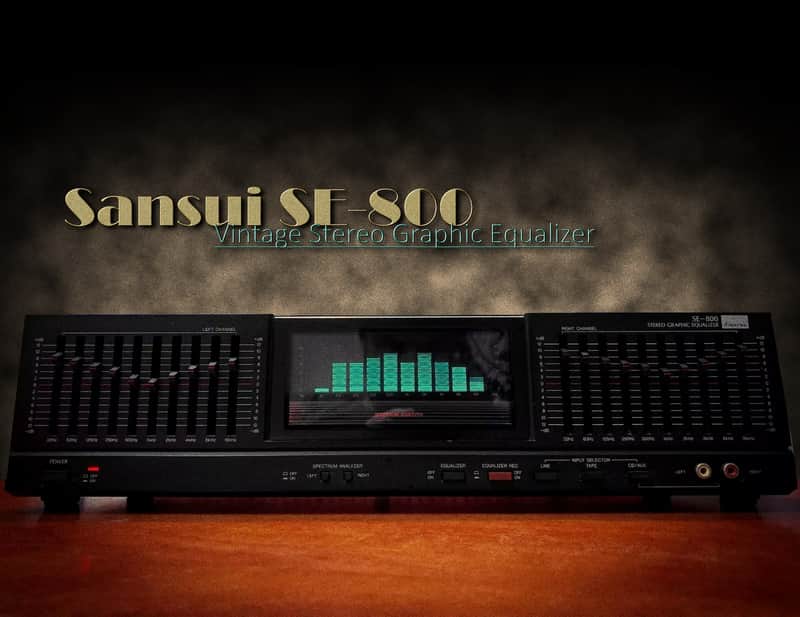 Used Sansui SE-800 Voicing equalizers for Sale | HifiShark.com